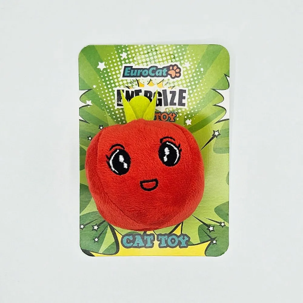 Eurocat Kedi Oyuncağı Peluş Domates
