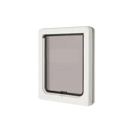 Beeztees DogMate Köpek Kapısı, Çift Yönlü, 2 fonksiyonlu, Beyaz, 35x29cm