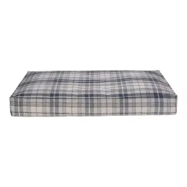 Pet Comfort Lima  Mavi Kareli Köpek Yatağı M 90X60Cm