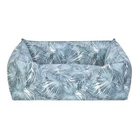 Pet Comfort Alpha  Mavi-Beyaz Köpek Yatağı M 80X65Cm