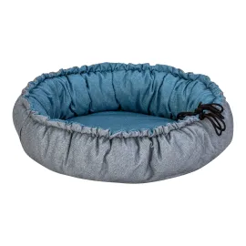Pet Comfort Sunflower Kedi Ve Köpek Yatağı Çift Taraflı Mavi/gri 60Cm