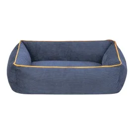 Pet Comfort Golf  Kedi Ve Köpek Yatağı Parliament Mavi W Hardal Biye Xs 55X45Cm
