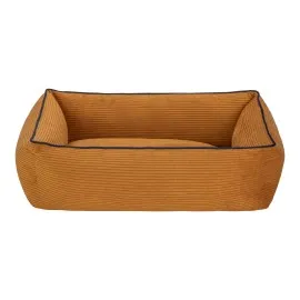 Pet Comfort Golf  Kedi Ve Köpek Yatağı Hardal W Parliament Mavi Biye Xs 55X45Cm