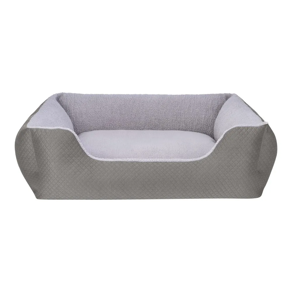 Pet Comfort Echo  Köpek Yatağı Gri/gri Peluş L 105X80Cm