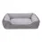 Pet Comfort Bravo Duo  Köpek Yatağı Gri/gri Peluş M 75X60Cm