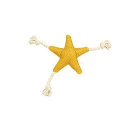 Pet Comfort İpli Yıldız Köpek Oyuncağı Sarı Ø25Cm, 40Cm