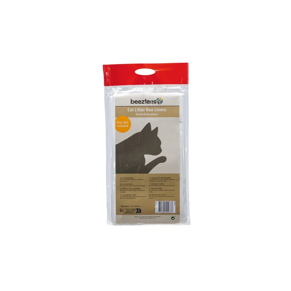 Beeztees Kedi Tuvaleti Poşeti, 10 Adet, 52X46Cm