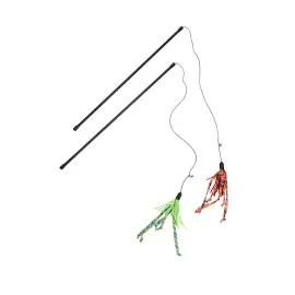 Beeztees Kedi Oltası, Zilli, Yün İpler Uc, Uzun Dayanıklı Ip-70Cm, Çeşitli Renklerde, 50Cm