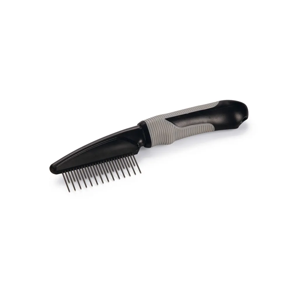 Beeztees Kısa Ve Uzun Tüylü Kedi Tarağı, Siyah Gri, 21Cm