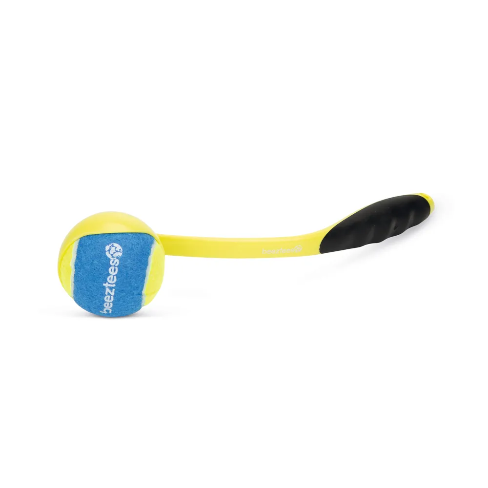 Beeztees Köpek Oyuncağı, Tenis Topu Ve Fırlatıcısı, Mavi/sarı, 31X6,5X6,5Cm