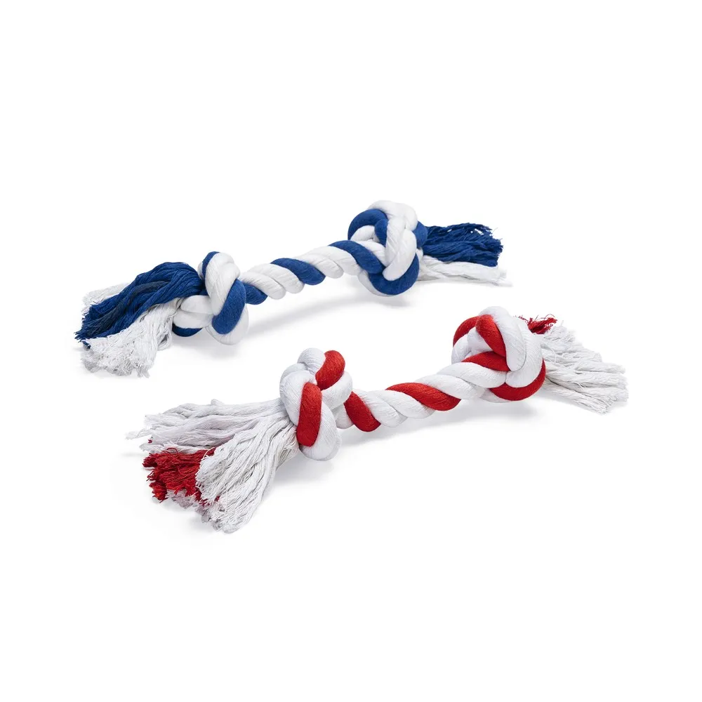 Beeztees Köpek Oyuncağı, Çift Düğümlü Diş İpi, Pamuk İplerden, 62X11X11Cm, 400Gr