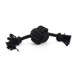 Beeztees Köpek Oyuncağı, Diş İpinden Top Ve İpi, Siyah, 34X10X9Cm, 255Gr