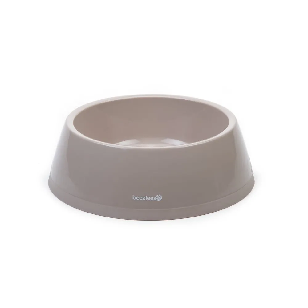 Beeztees Köpek Mama Su Kabı, Plastik, Bej, 2,25L