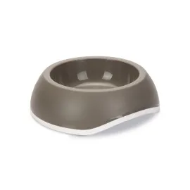 Beeztees Köpek Mama Su Kabı, Plastik, Premium, Gri, 18Cm, 1,2L