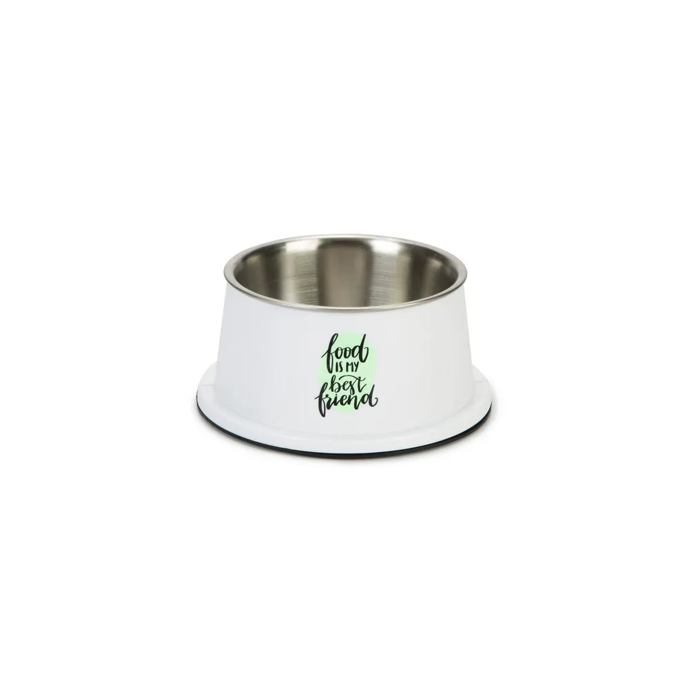 Beeztees Uzun Kulaklı Köpek Mama Su Kabı, Paslanmaz Çelik, Kaymaz, 16Cm, 500Ml