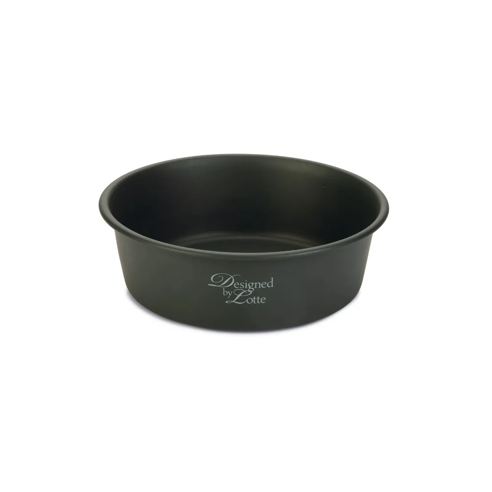 Beeztees Dbl Köpek Mama Su Kabı, Mat Siyah Paslanmaz Çelik, 20Cm, 1,9L