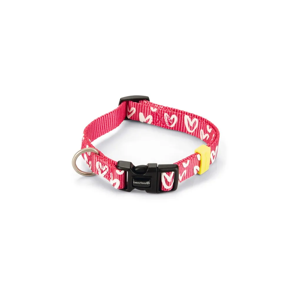 Beeztees Köpek Tasması, Pembe, 26-40Cm, 15Mm