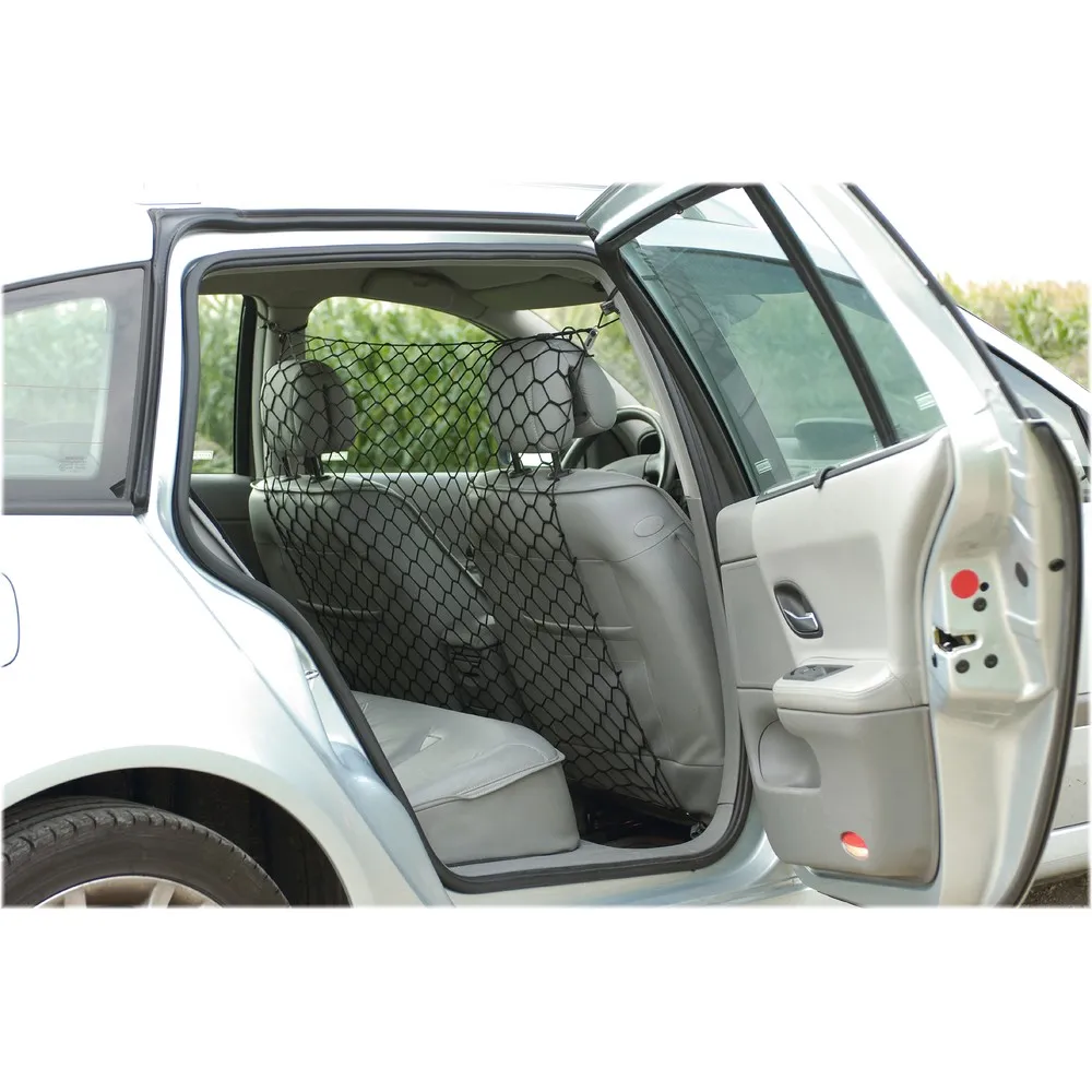 Beeztees Köpek Arka Koltuk Güvenlik Ağı, Siyah, 86X64Cm