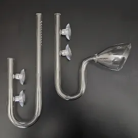 Cam Aparat Düz Emiş + Çan Ağız Veriş 13 mm