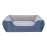 Pet Comfort Echo  Köpek Yatağı Mavi/Gri Peluş L 105x80cm