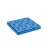 Beeztees Yavru Köpek Mama Yeme Oyuncağı, Kare Şeklinde, Silikon, Mavi, 20X20Cm