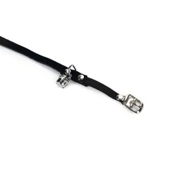 Beeztees Kedi Boyun Tasması, Süet, Siyah, 24-29Cm