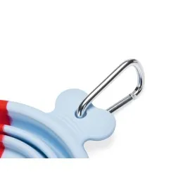 Beeztees Köpek Mama Ve Su Kabı, Teleskopik, Yeşil, Silikon, 15,5Cm, 750Ml