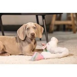 Beeztees Yavru Köpek Oyuncağı, Unicorn, Peluş, Beyaz, 74X14X15Cm