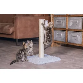 Beeztees Kedi Tırmalama ve Oyuncağı, Gri, 35x35x53cm