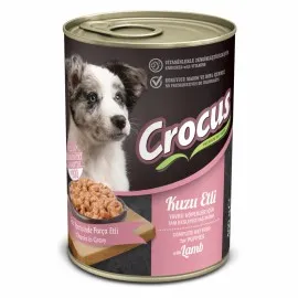 Crocus Yavru Köpek Kuzu Etli Yaş Mama 400 Gr X 4 Adet