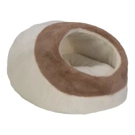 Pet Comfort Nest  Kedi Yatağı Ecru/kahverengi 40X40Cm