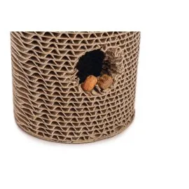 Beeztees Kedi Oyuncağı, Karton Silindir Ve Püskül, 23X10X10Cm