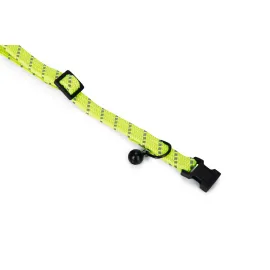 Beeztees Kedi Boyun Tasması, Zilli, Sarı, 24,5-33Cm