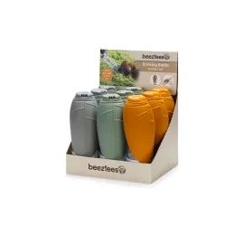 Beeztees Köpek Seyahat Su Şişesi, Ödül Kabı, Silikon, Çeşitli Renklerde, 25X9X9Cm, 600Ml
