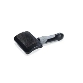 Beeztees Uzun Tüylü Köpek Tarağı, Bas-Çek Birikmiş Tüyleri Kolay Sıyırma, Siyah, 19X10,5X5Cm