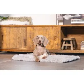 Beeztees Yavru Köpek Oyuncağı, Diş Kaşıma Ve Masaj Dambıl, Kauçuk, Pembe, 9Cm