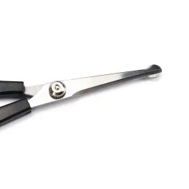 Beeztees Köpek Burun Ve Kulak Tüy Düzletme Ve Bakım Makası, Siyah, 15Cm, 15X6X0,5Cm