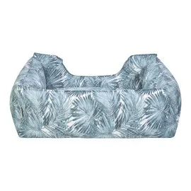 Pet Comfort Alpha  Mavi-Beyaz Köpek Yatağı M 80X65Cm