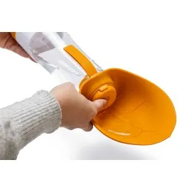 Beeztees Köpek Seyahat Su Şişesi, Ödül Kabı, Silikon, Çeşitli Renklerde, 25X9X9Cm, 600Ml