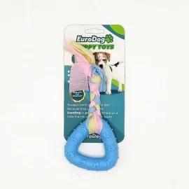 Eurodog Puppy Toys Mavi Üçgen Diş Kaşıma Oyuncağı