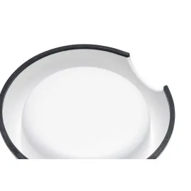 Beeztees Dbl Köpek Mama Su Kabı, Mat Paslanmaz Çelik, Beyaz Mermer Görünümlü, 17,5Cm, 350Ml