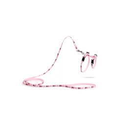 Beeztees Yavru Kedi Göğüs Tasması Ve Gezdirme Kayışı, 120Cm, Pembe, 15-33Cm