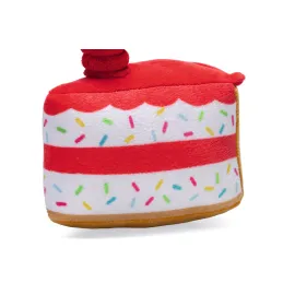 Beeztees Köpek Oyuncağı, Pasta Dilimi, Peluş, Renkli, 19X14X11Cm