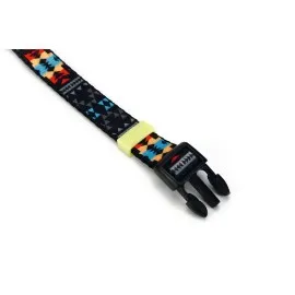 Beeztees Köpek Boyun Tasması, Renkli Desenli, 35-50Cm, 20Mm