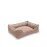 Pet Comfort Bravo Ortopedik Pudra Pembe  Köpek Yatağı L 90x70cm