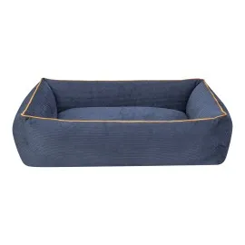 Pet Comfort Golf  Köpek Yatağı Parliament Mavi W Hardal Biye M 90X70Cm