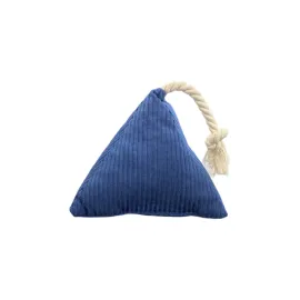 Pet Comfort İpli Prizma Köpek Oyuncağı Mavi 17X30Cm