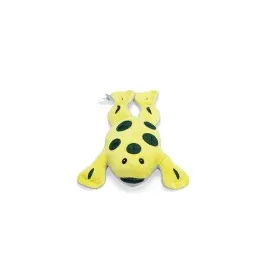 Beeztees Köpek Ödül Saklama Oyuncağı, Kurbağ, Peluş, Sarı, 31X20X7Cm