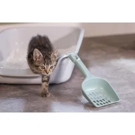 Beeztees Kedi Kumu Küreği, Açık Yeşil, 27X11X5Cm