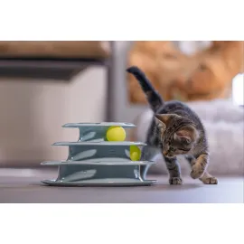 Beeztees Yavru Kedi Oyuncağı, 3 Katlı, 25x25x13cm